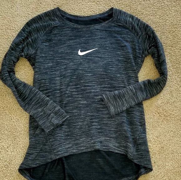 Nike Tops - Just Do It NIKE  Sz Lg women yoga shirt
